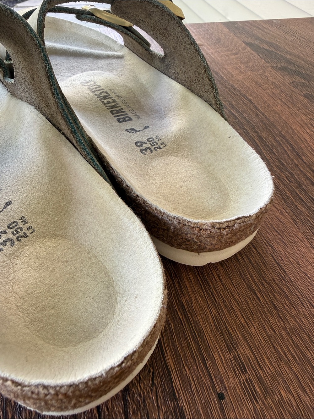 Birkenstock Arizona Leather Sandals EU 39 US 8 Regular - Picture 14 of 16